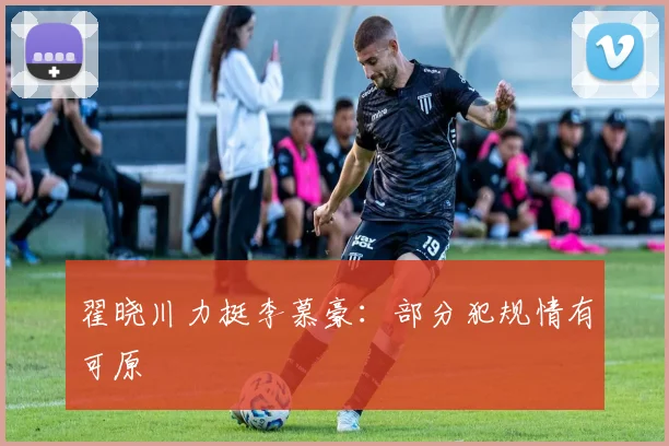 翟晓川力挺李慕豪：部分犯规情有可原