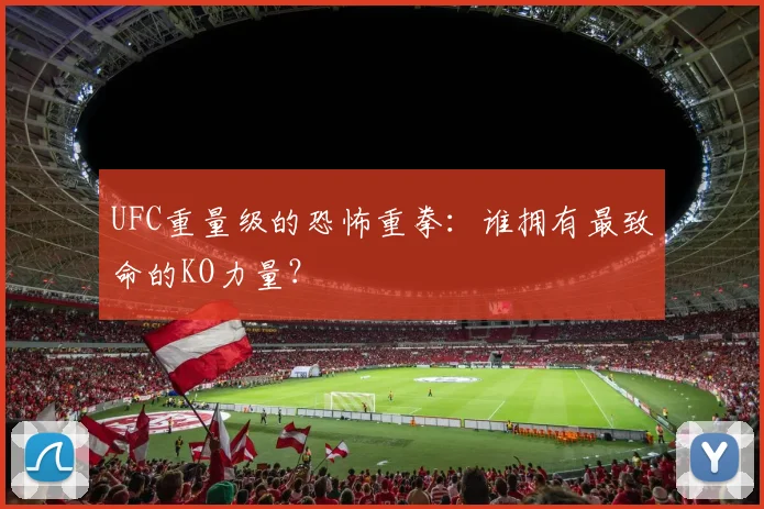 UFC重量级的恐怖重拳：谁拥有最致命的KO力量？