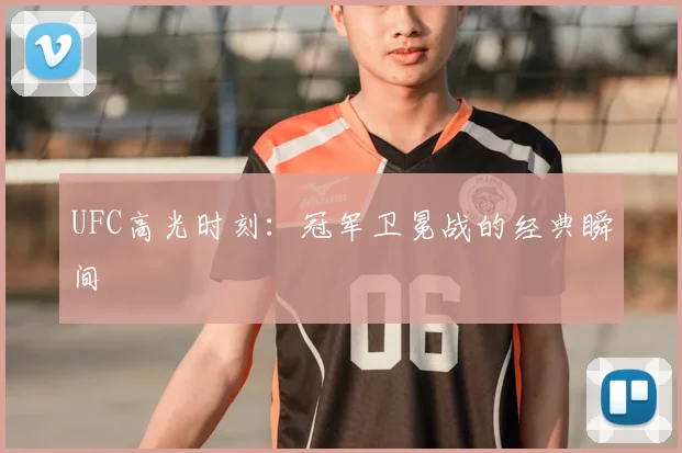 UFC高光时刻：冠军卫冕战的经典瞬间